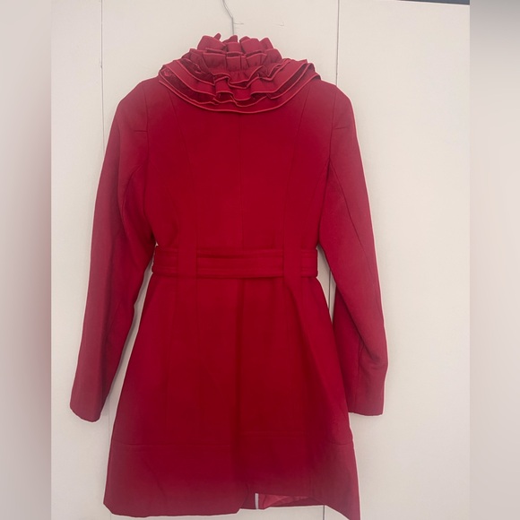 Red Jessica Simpson Coat size XS - Picture 3 of 9